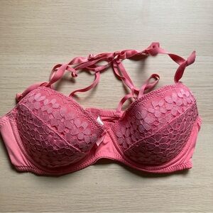 Pink lace bra, size 34B, BCBGeneration